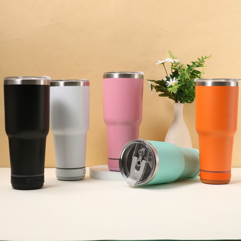 Bluetooth Speaker Car Cup Stainless Steel Large Capacity Insulated Cup – Vacuum Flask and Vacuum Cup price