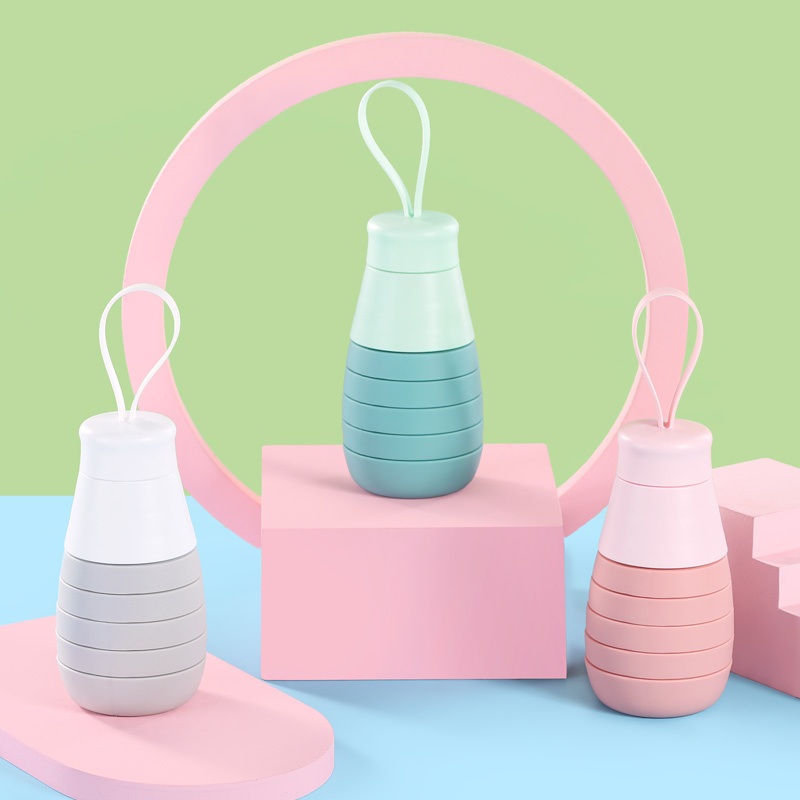 BPA Free Leak Proof Water Bottle with Straw Pop Water Bottle Collasible Water Bottles – Water Bottle Folding and Collapsible Bottle price