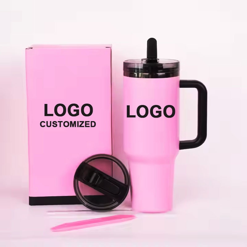 Customize Logo Insulated Cup UV Printing 40oz Leakproof Tumbler Factory Price Removable Spout Protour Tumbler with Handle and Straw – Coffee Tumbler and Insulated Travel Cup price