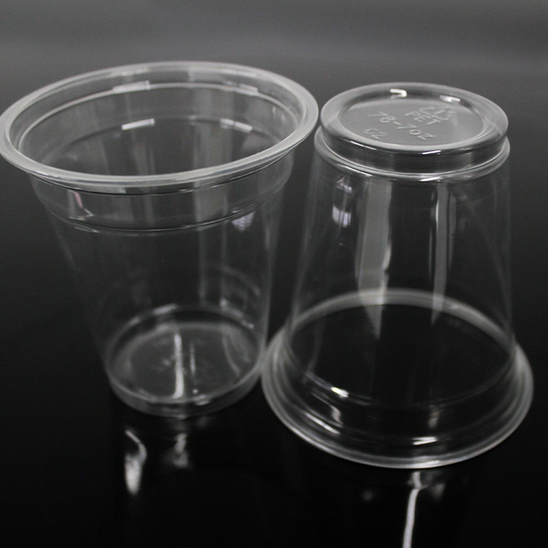 Disposable Plastic Tableware 78mm Diameter Pet Plastic Cup Transparent Custom for Restaurant – Plastic Tableware and Disposable Plastic Cup price