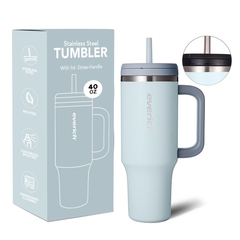 Double Wall BPA Free Customized Thermal Leak Proof Insulated 40oz Tumbler with Lid – Stainless Steel Tumbler and 40oz Tumbler price