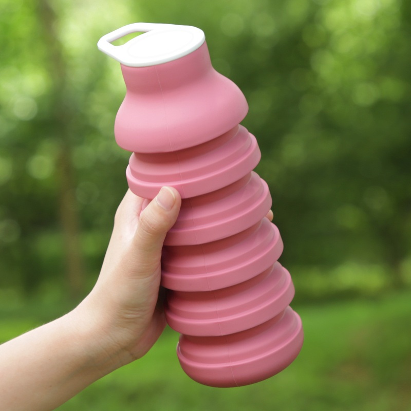 Kean New Arrival Hiking Drink Portable Foldable Kid Gym Sports Squeeze Travel Custom Collapsible Silicone Bottle Water – Collapsible Water Bottle and Collapsible Water Bottles price