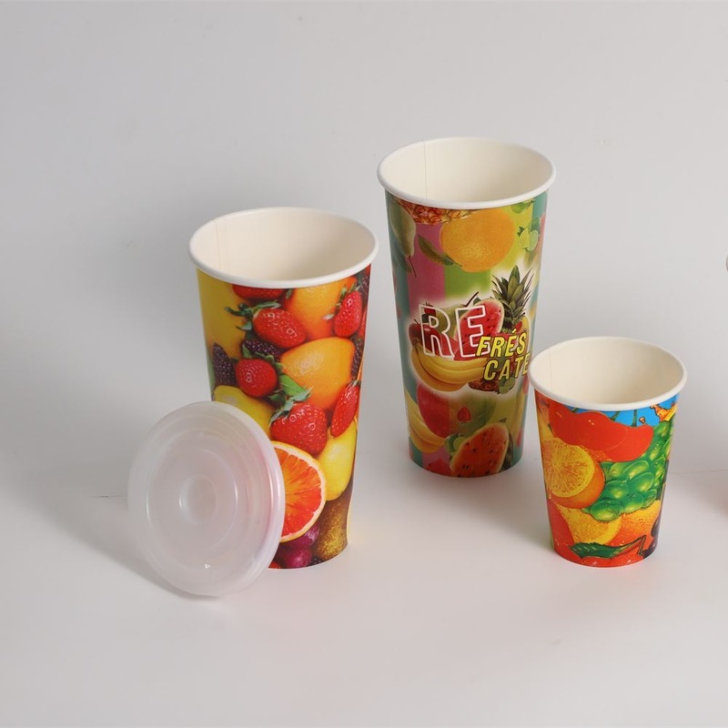 Printed Logo 8oz Single Wall Paper Customized Insulated Vending Cup – Printed Logo Cup and 8oz Single Wall Cup price