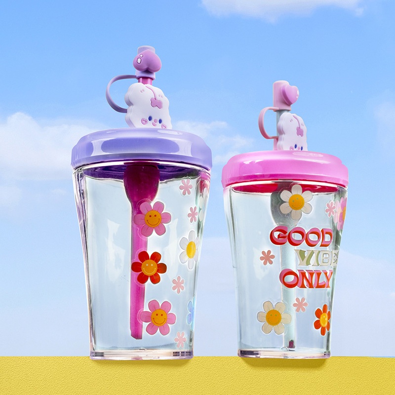 Rabbit Straw Leak Proof Plastic Gift Cup – Plastic Bottle and Pet Bottle price