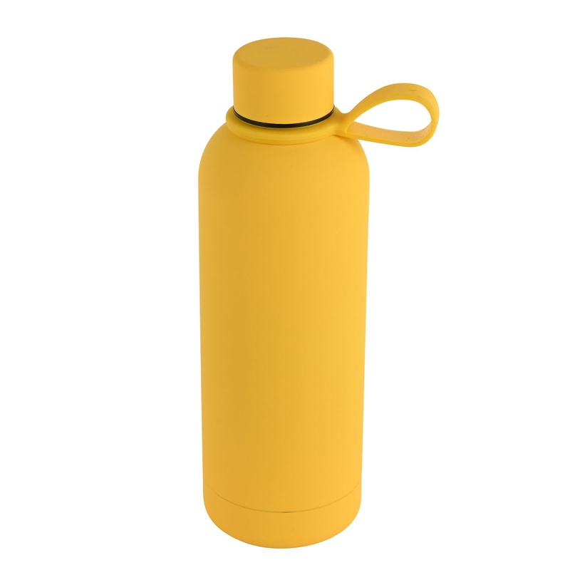 Rubber Matte Printing Pastel Small Mouth Stainless Steel Customizable Water Bottle 750ml Organizer Drinking Bottle Flask Bottle – Water Bottle and Bottle price
