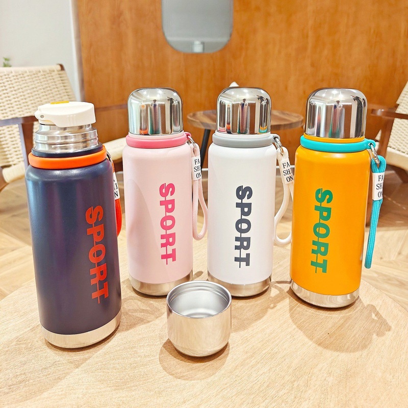 Simplicity and High Aesthetic Value Dual-Purpose Stainless Steel Insulated Cup with Filter Screen and Lid – Vacuum Flask and Vacuum Cup price