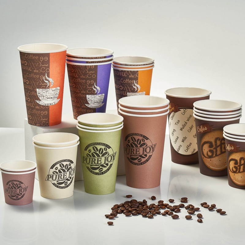 Single Wall Logo Printed Design Your Own Recyclable Paper Coffee Cup – Coffee Cup and Eco-Friendly price