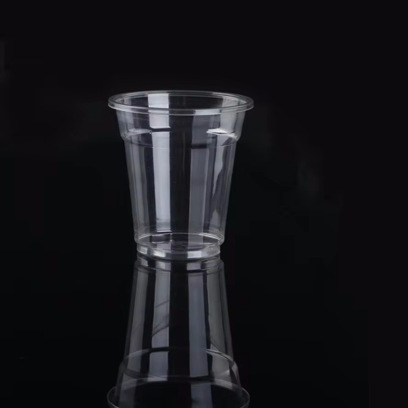 Wholesale Clear Cup Custom Cold Coffee Boba Bubble Tea Plastic Hard Cups – Disposable Plastic Cup and Clear Plastic Cup price