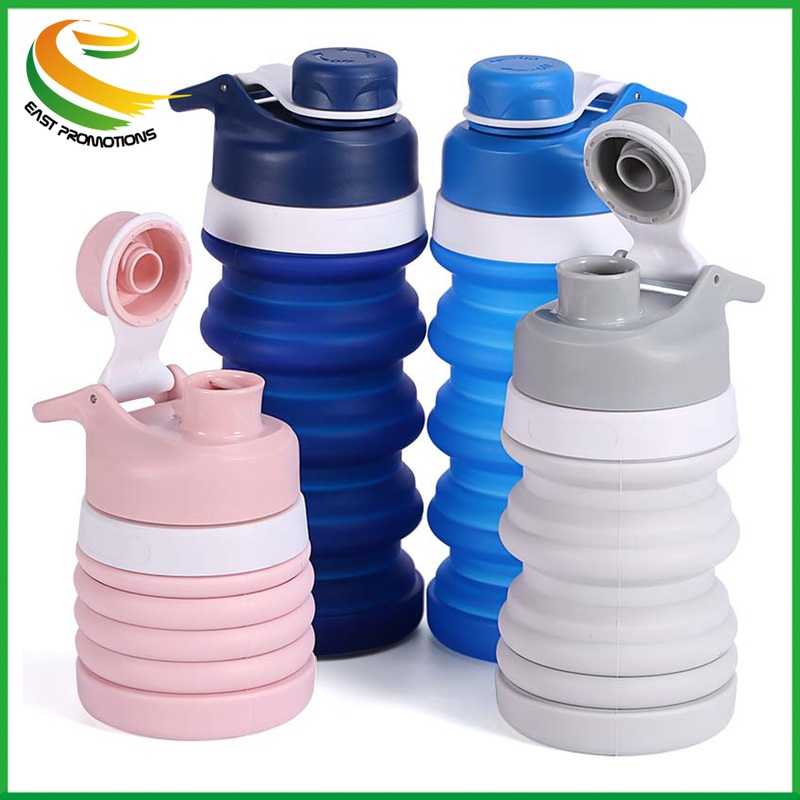 2019 New Products 480ml Plastic Drinking Folding Water Bottle – Sport Plastic Water Bottle and Snap-on Water Bottle price