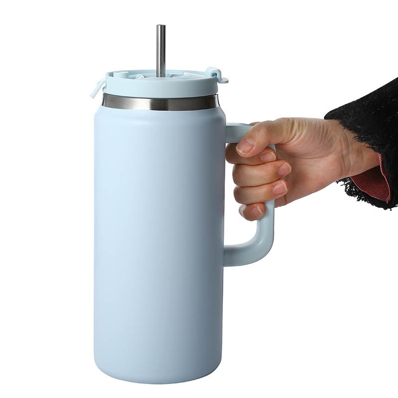 2024 New Trend Hot Sale 64oz Flask High Vacuum Thermo Double Wall Stainless Steel Custom Logo Adventure Quencher Tumbler – Double Wall Stainless Steel and Vacuum Insulated Coffee Tumbler price