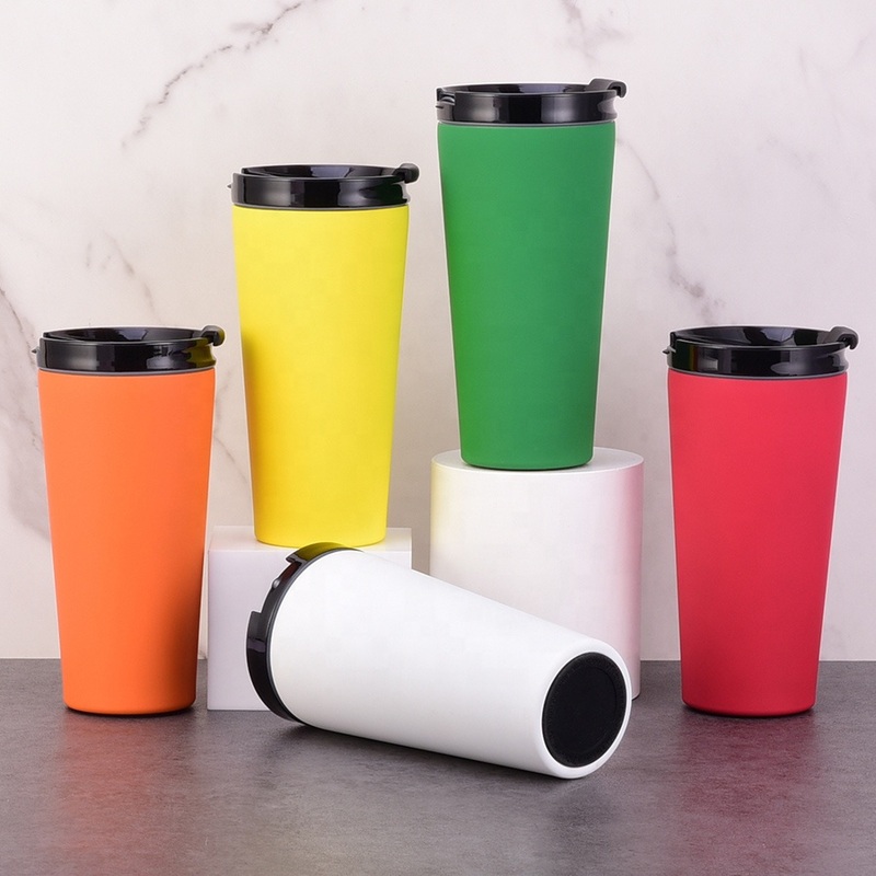 20oz 600ml New Design Office Mug Double Wall Coffee Mug Insulated 304 Stainless Steel Coffee Tumbler – Stainless Steel Coffee Tumbler and Coffee Mug Insulated 304 price
