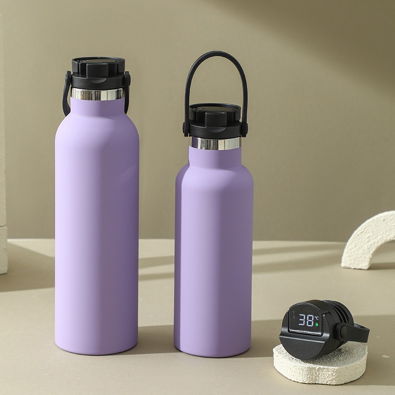 750ml Large Capacity Digital Temperature Display Lid Double Wall Water Bottle – Stainless Steel Water Bottle and 750ml Water Bottle price