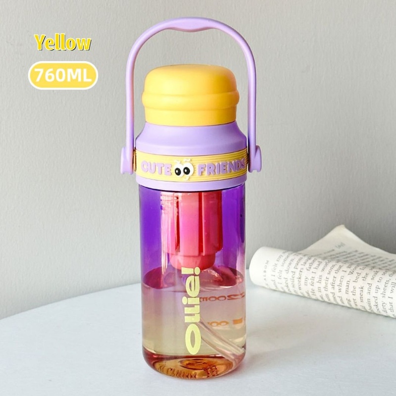 760ml Sealed Plastic Water Bottle with Lid – Bottle and Cup price