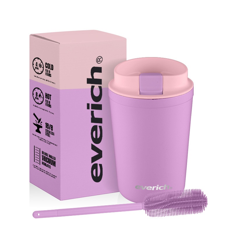 Everich 350ml Insulated Easy to Drink 18/8 Stainless Steel Custom Coffee Mugs – Coffee Mug and Stainless Steel Mug price