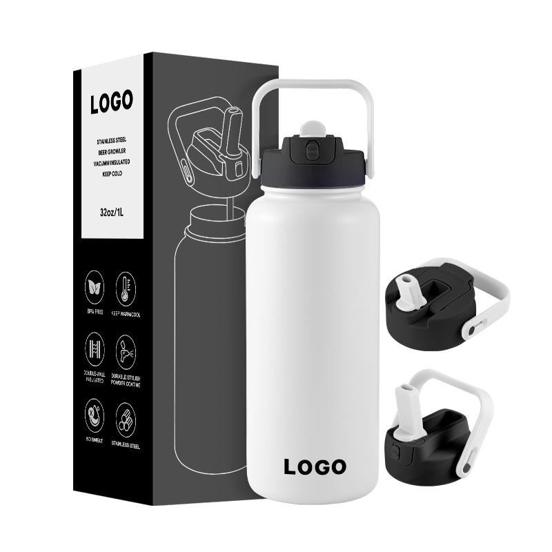 Everich Wide Mouth with Flex Cap – Insulated Water Bottle, , 40 Oz – Vacuum Flask and Stainless Steel Bottle price
