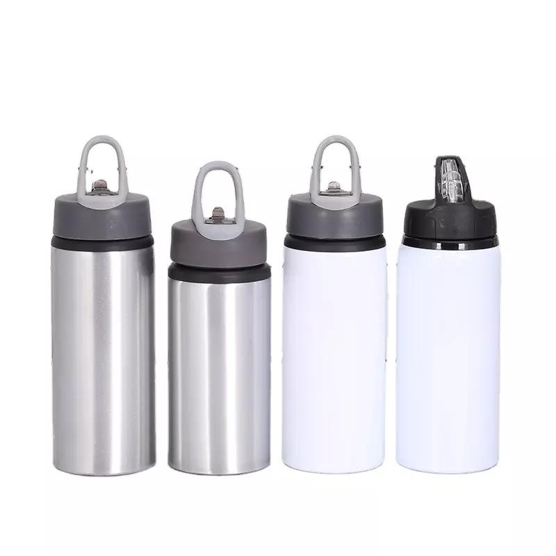 Manufacturer Price Portable 600ml 750ml Wide Mouth Aluminum Sublimation Blank Sport Stainless Steel Water Bottle with Lid and Straw Custom Logo – Water Bottle and Sublimation Water Bottle price