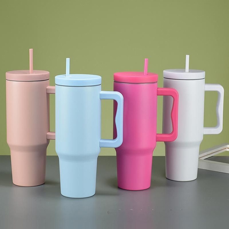 New Arrival 2025 Products Sublimation Vasos Termicos Tumbler with Straw Tumbler with Handle – Water Bottle and Double Wall Vacuum Water Bottle price