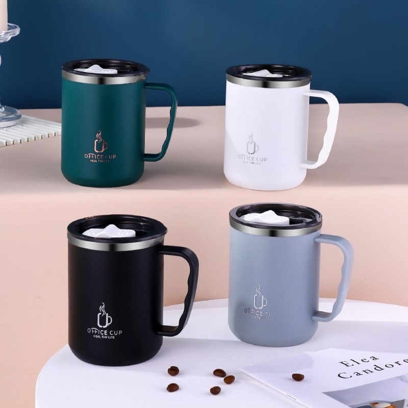 Vacuum Insulated Camping Mug with Lid for Hot Cold Drinks Mi25872 – Mug and Drinking Mug price