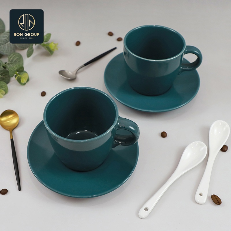 Wholesale Hotel Restaurant Glistening Modern Ceramic Coffee Cup – Coffee Cup and Paper Cup price