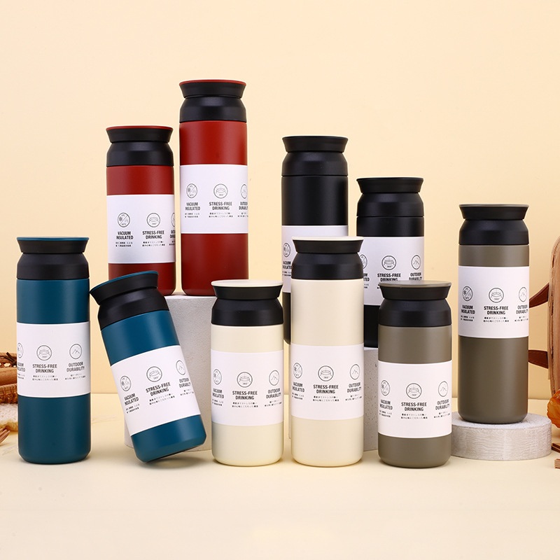 350ml 500ml Wholesale Stainless Steel Vacuum Flask Insulated Coffee Sport Tumbler Mug – Vacuum Flask and Stainless Steel Bottle price