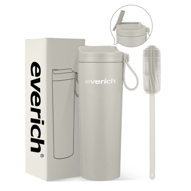 450ml 18/8 Stainless Steel Coffee Cup with Straw and Portable Rope – Double Wall Stainless Steel and Vacuum Insulated Tumbler price