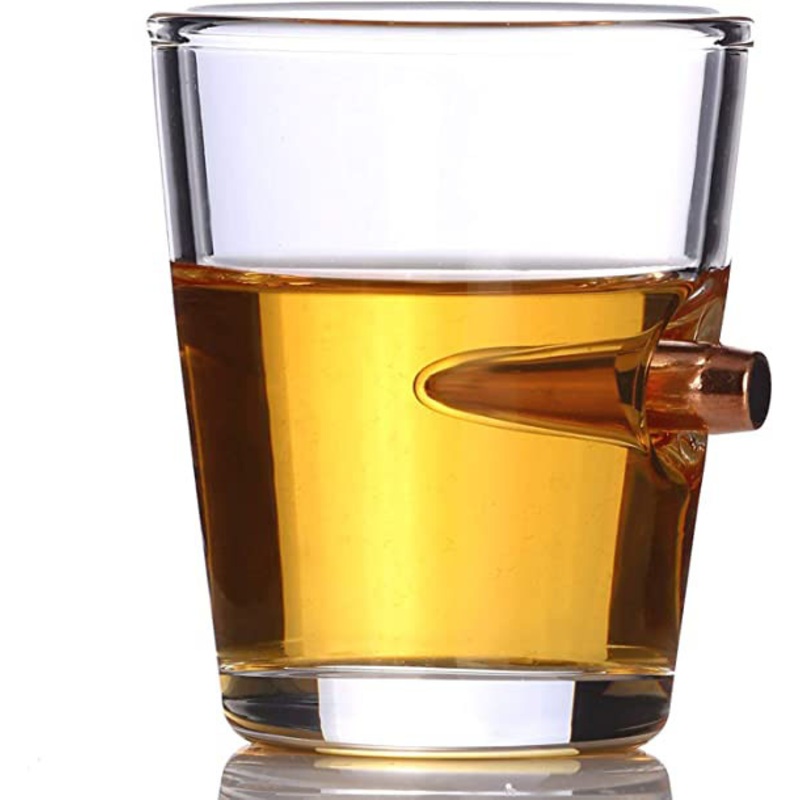 Beer Glass Whiskey Glass Bullet Glass Cup – Double Glass Cup and Drinking Glasses Coffee Cup price