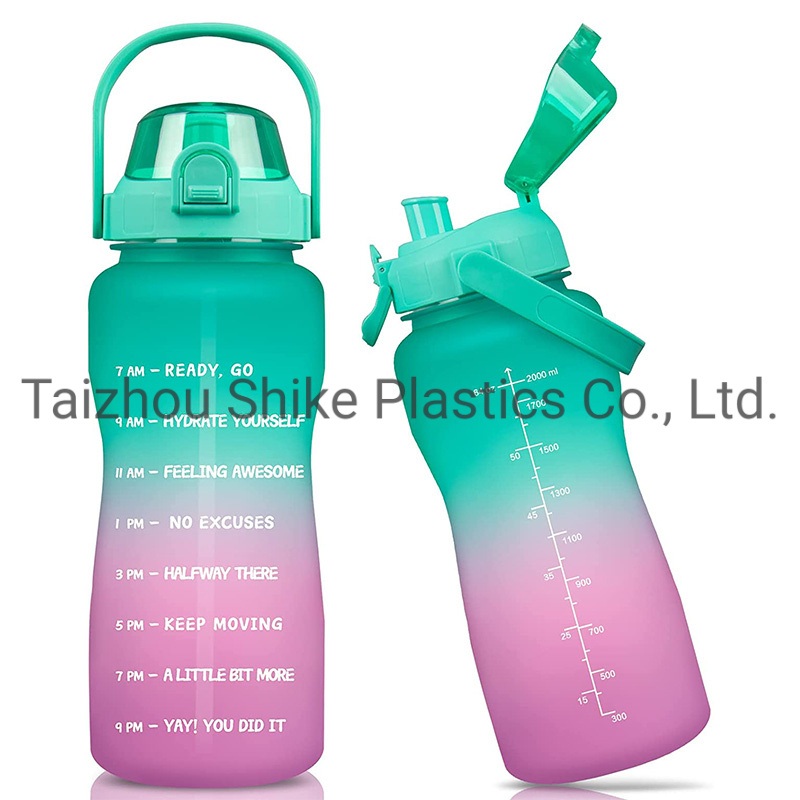 BPA-Free PETG Large 1 Gallon/128oz Motivational Gym Water Bottle with Time Marker & Straw – Water Bottle and Travel Bottle price