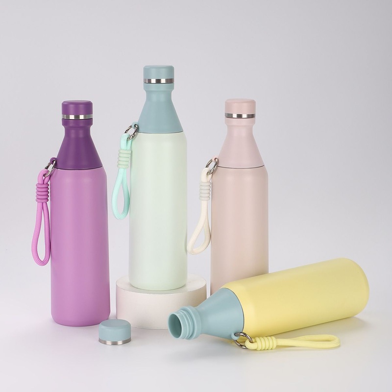 Double Layer Stainless Steel Insulated 20oz Outdoor Multiple Colors Narrow Mouth Design Thermos Mug Sports Water Bottles – Stainless Steel Water Bottle and Sports Water Bottles price