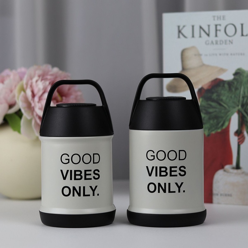 Eco Friendly Custom Insulated Vacuum Lunch Warmer Container 304 Stainless Steel Kitchen Food Jar Flask Food Pot with Laser Logo – Custom Food Container and Food Containers for Restaurant price