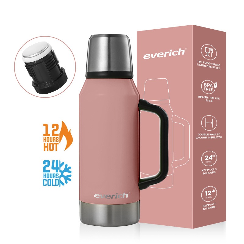 Factory Low Price 18/8 Double-Wall Vacuum Insulation Flask with Screw Lid – Owala Water Bottle and Water From Bottle price