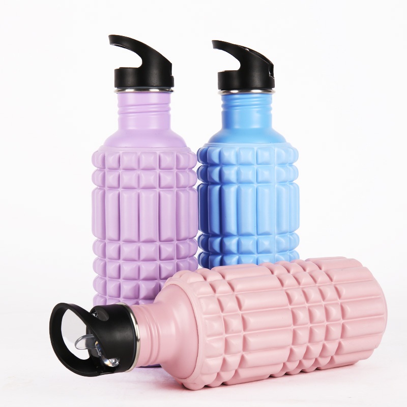 Wholesale 750ml Double Wall Single Wall Vacuum 304 Stainless Steel Insulated Foam Roller Sport Smart Drink Water Bottles with Custom Logo – Sport Water Bottle and Stainless Steel Water Bottle price