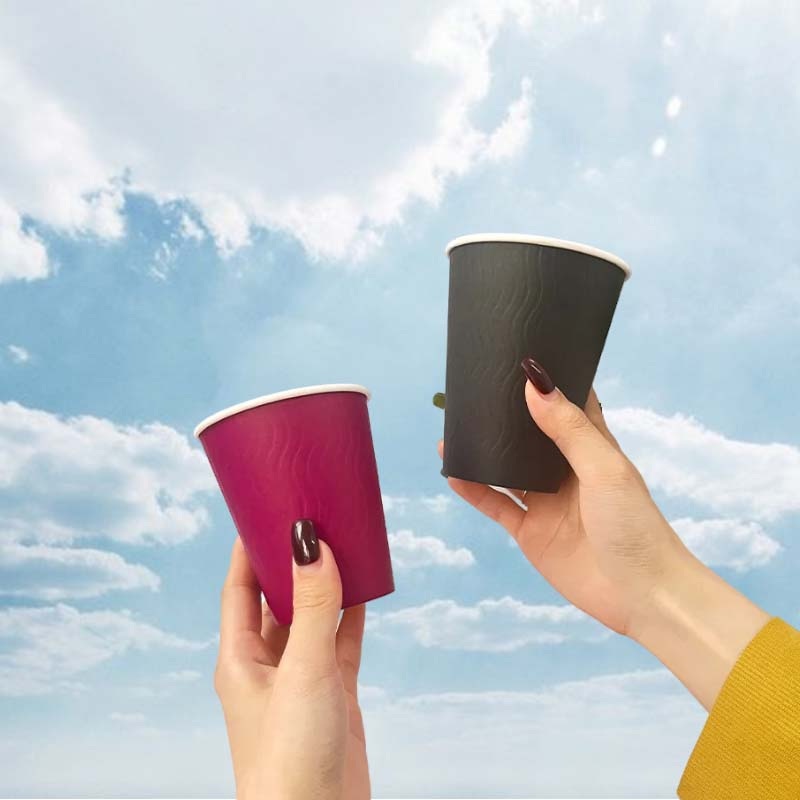 Wholesale Custom Double Wall Kraft White Black Paper Cups with Logo for Beverage Take out Packaging – Paper Coffee Cups and Disposable Hot Drinks Cup price
