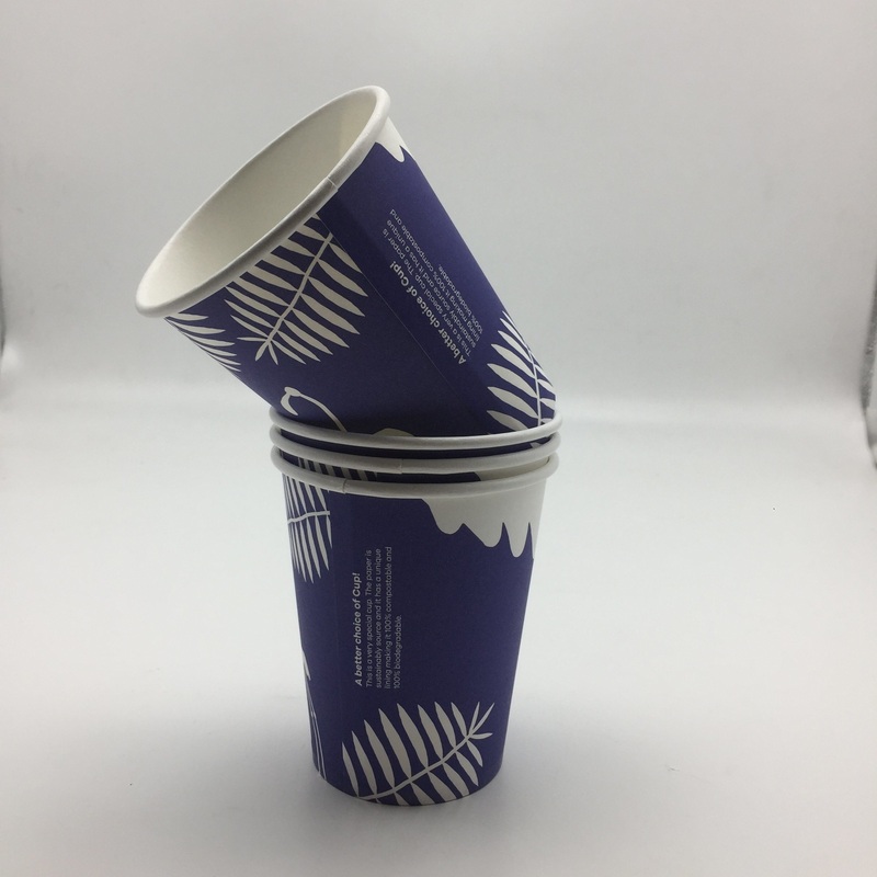 12oz Compostable PLA Coated Paper Cups Coffee Mugs – Paper Cups and Paper Coffee Cups price