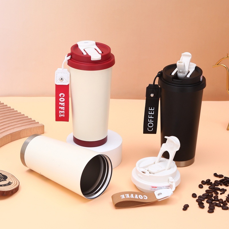 18oz Stainless Steel 316 Vacuum Insulated Coffee Mug Portable Thermos Cups with Ceramic Liner Water Glasses – Insulated Coffee Mug and 18oz Stainless Steel Mug price