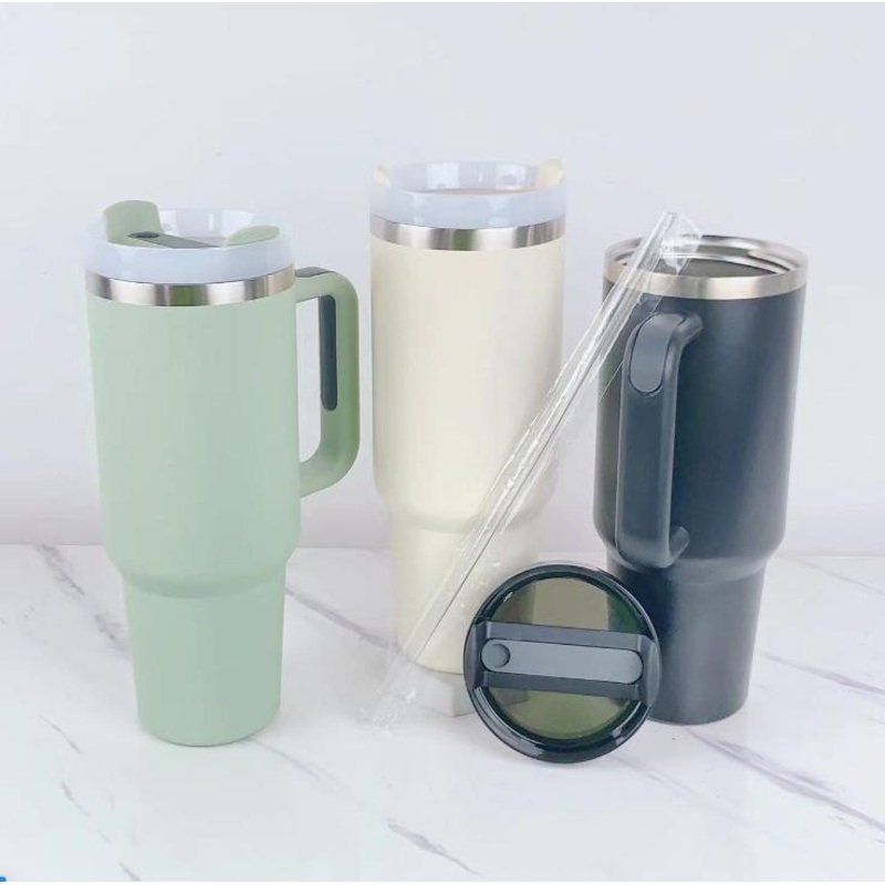 2023 Adventure Rhong Vacuum Metal Cup Stainless Travel Mug 40oz Insulated Handle Tumbler with Lids and Straw – Mug and Tumbler Cups price
