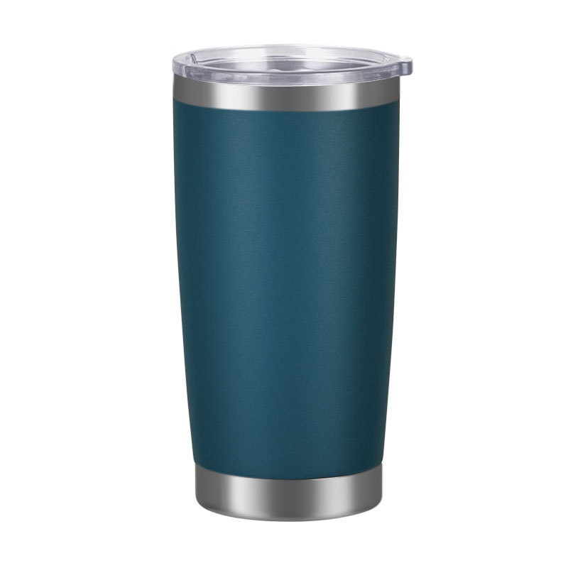 20oz Powder Coated Double Wall Insulated Stainless Steel Tumbler Travel Car Coffee Mug – Coffee Mug and Stainless Steel Coffee Mug price