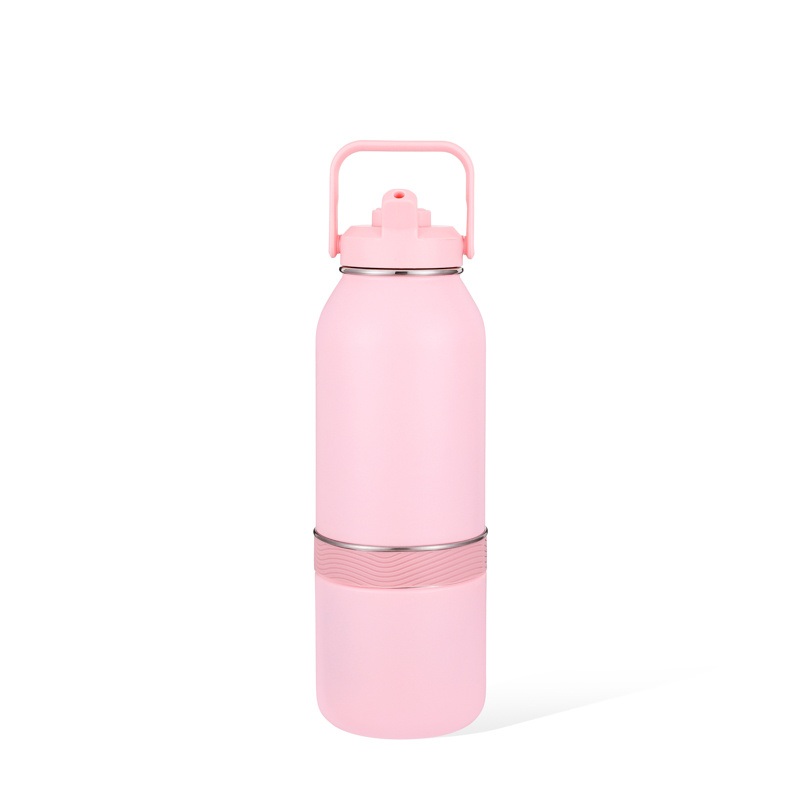 40oz 2-in-1 Lid Wide Mouth Double Wall SUS 304 Stainless Steel Water Bottle – Double Wall Stainless Steel and Vacuum Insulated Flask price
