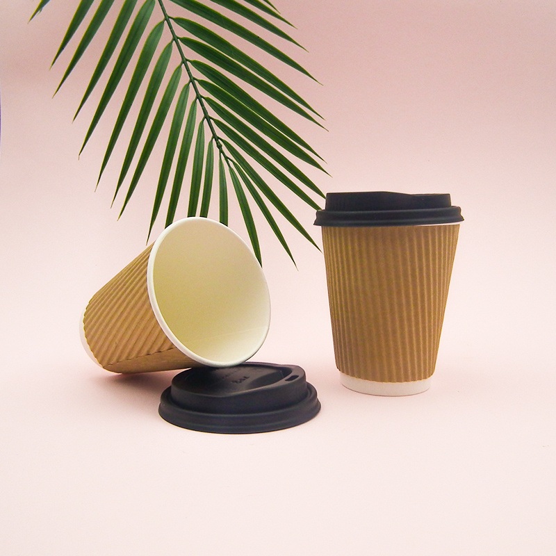 A1173 8oz PLA Corrugated Paper Cup – Cup and Hot Cup price