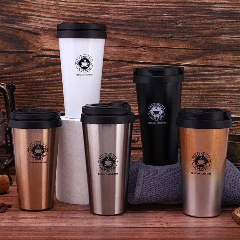 Best Selling 17oz Stainless Steel Travel Tumbler Insulated Coffee Mug with Lid – Tumblers and Mug Cup price