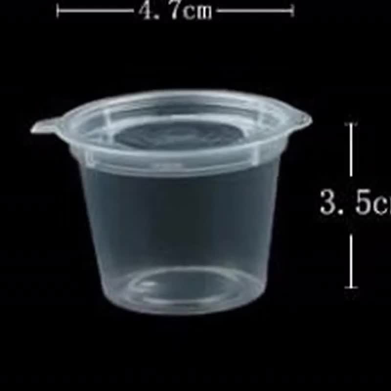 Disposable Plastic Sauce Cup Low Cost PP Sauce Cup with Lid – Disposable Plastic Sauce Cup and One-Piece Sauce Cup price