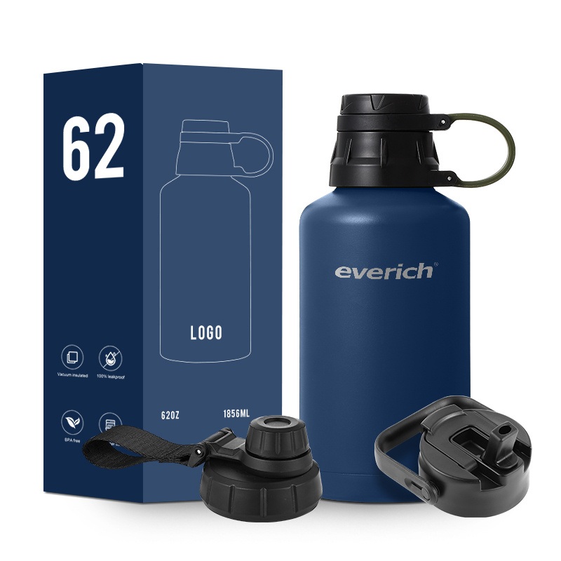 Everich Large Capacity BPA-Free 304 Stainless Steel Vacuum Water Bottle with Portable Handle Lid – Water Bottle and Stainless Steel Water Bottle price