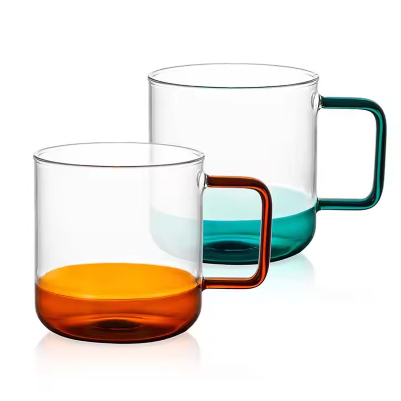 Handmade Creative Glass Mug with Handle Good Appearance Colored Coffee Mug Quality Drinkware – Glass Cup and Creative Glass Cup price