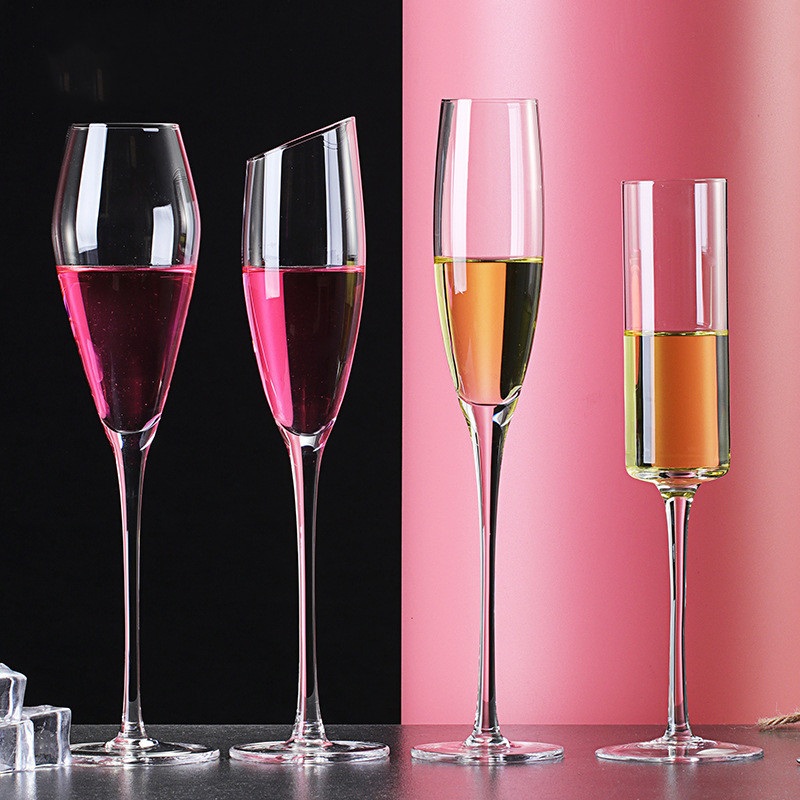 Hot Sell Wedding Glass Set with Gold Color Wine Glass Champagne Drinking Glass Cup – Glass Cup and Champagne Glass price