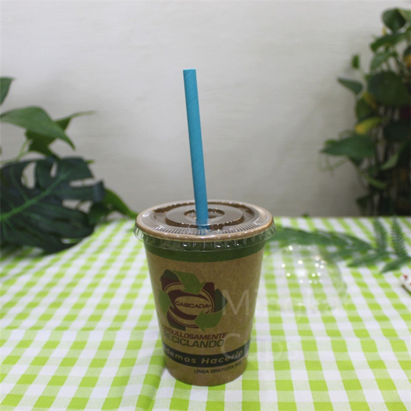 Personalized Print Eco 6oz Cold Drink Paper Cup – Takeaway Smoothie Cups and Environment Friendly Pulp Cups Made in China price