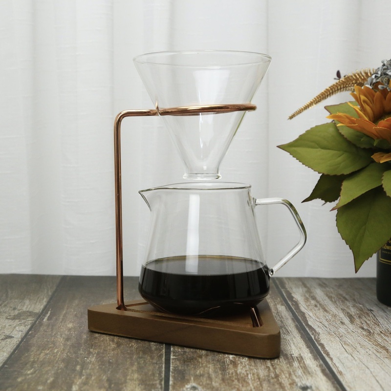Wholesale Borosilicate Glass Mocha Pot Coffee Maker Stainless Angle Iron Coffee Pots Carafes Tea Pot Set Luxury Coffee Tea Sets – Coffee Tea Set and Carafes Tea Pot Set price