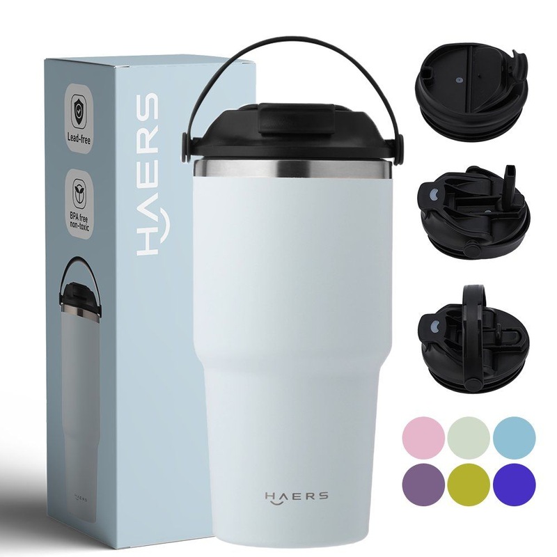 Wholesale Factory Double Wall 8/18 Stainless Steel Travel Coffee Mug with 2 in 1 Lid – Travel Tumbler and Coffee Mug price