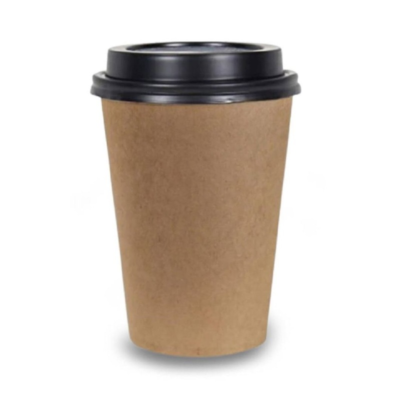 Wholesale Price 8oz 9oz 10oz 12oz Kraft Paper Cup Disposable Coffee Cup – Paper Cup and Kraft Paper Cup price