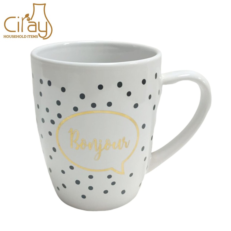 350ml Plain White Coffee Ceramic Mug with Custom Logo – Mug and Ceramic Mug price