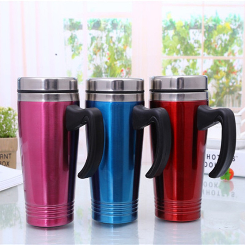 450ml Stainless Steel Travel Mugs with Handle – Stainless Steel Travel Mug and Stainless Steel Cup price