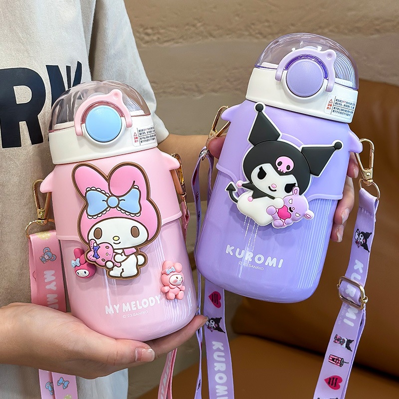 Kawaii Sanrio Thermos Mug with Cute Straw and Vacuum Insulation – Thermal Bottle and Bottle price